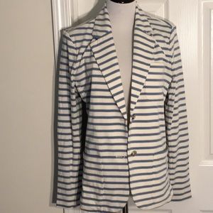 Ralph Lauren Striped Cotton Jersey Bla…